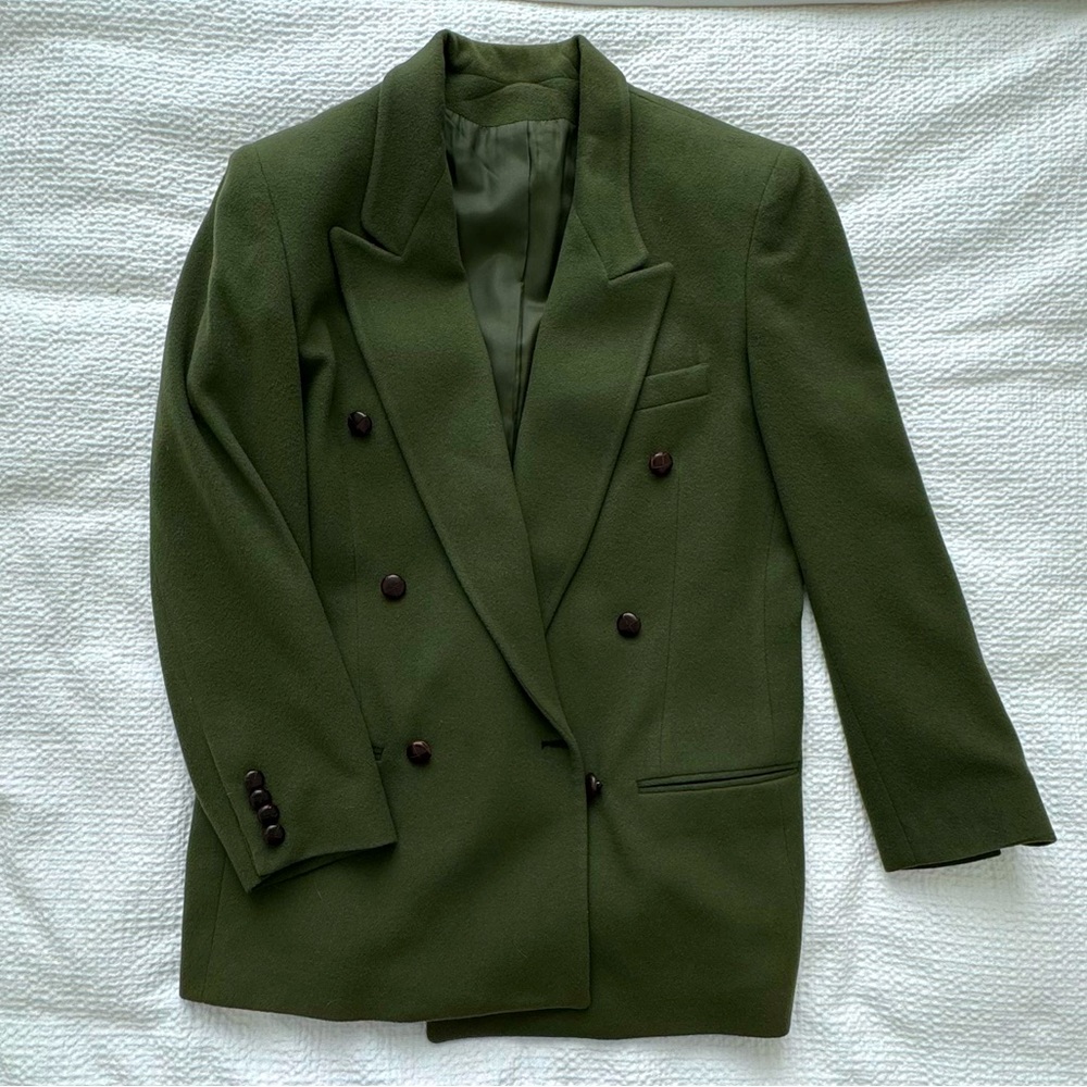 Cashmere and Wool Blend Women’s Blazer